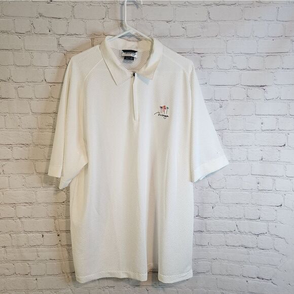 Nike Other - Men's Nike Dri-Fit "Mirage" zip up polo, size XXL